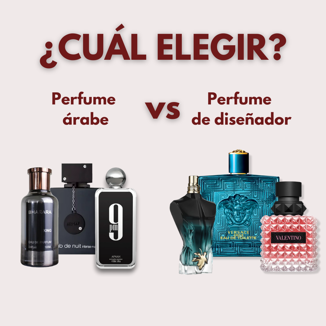PERFUMES ÁRABES VS PERFUMES DE DISEÑADOR ¿QUÉ ELEGIR?