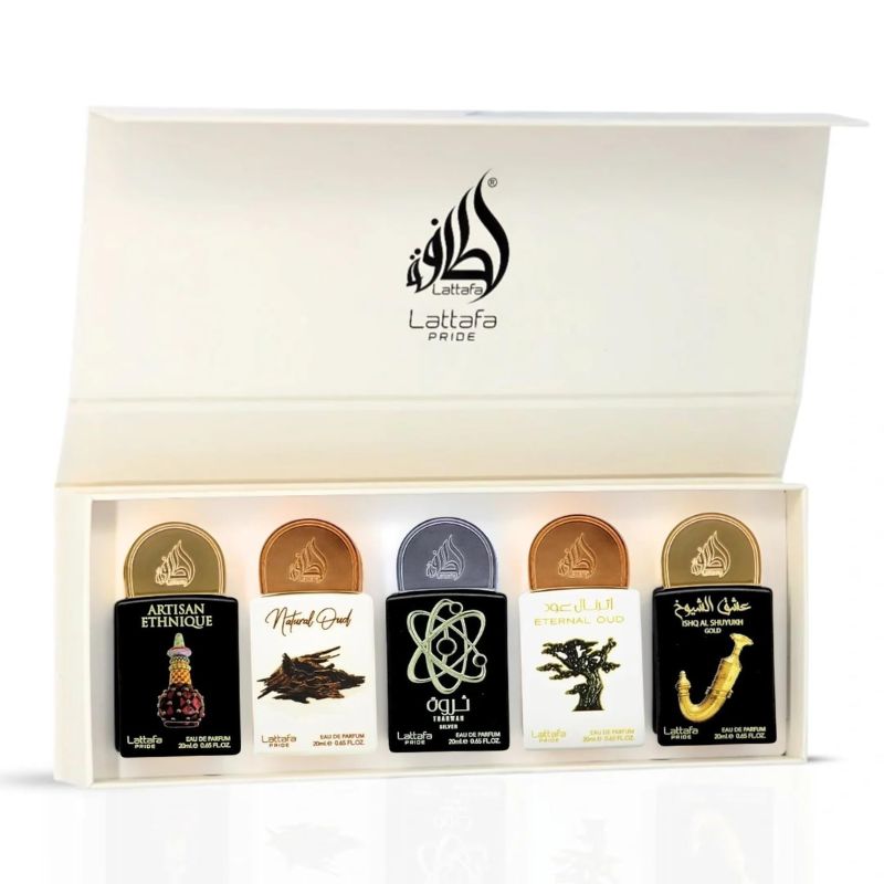Lattafa Pride Discovery Set #3 — perfume unisex original en Colombia | Disfragancias