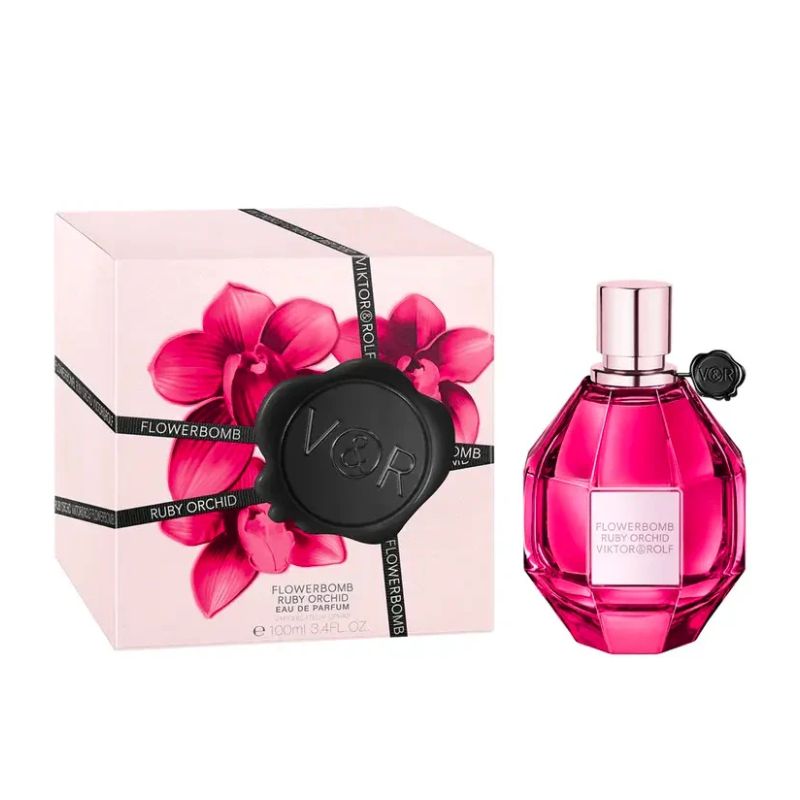 Viktor & Rolf Flowerbomb Ruby Orchid — perfume mujer original en Colombia | Disfragancias