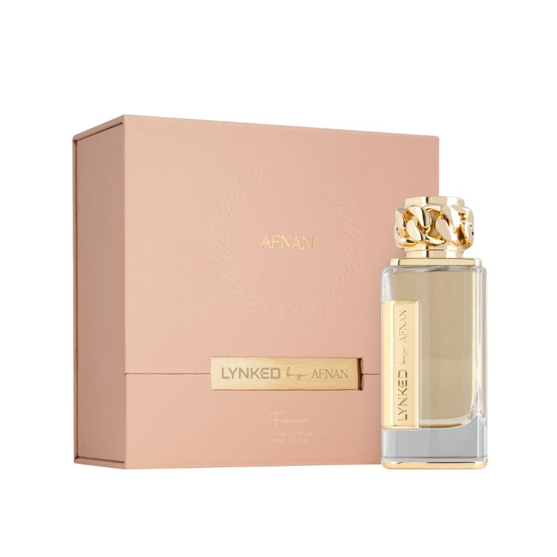 Afnan Lynked Forever Gold — perfume mujer original en Colombia | Disfragancias