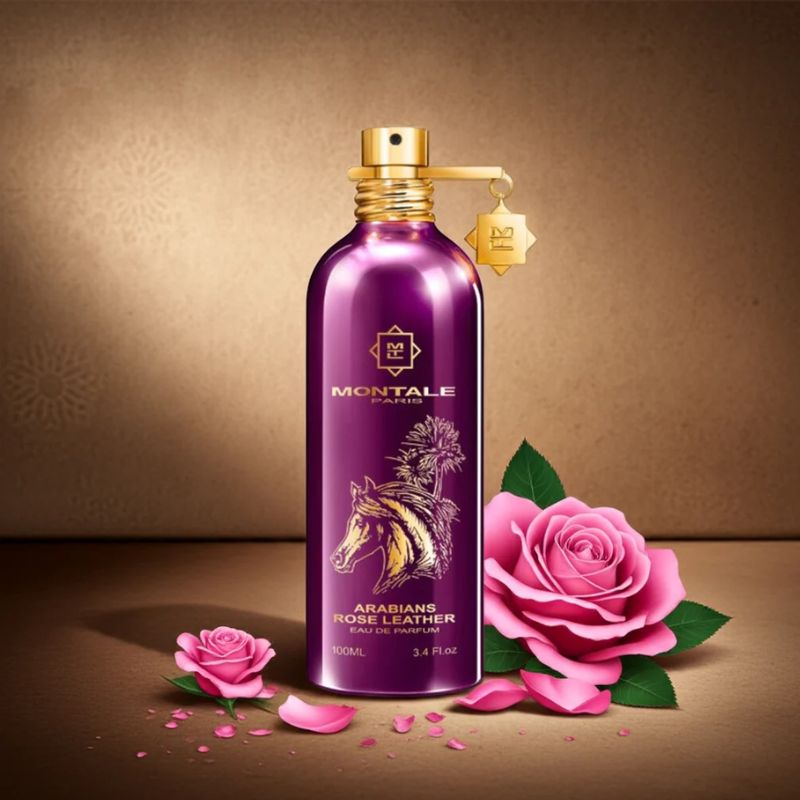 Montale Arabians Rose Leather — perfume unisex original en Colombia | Disfragancias