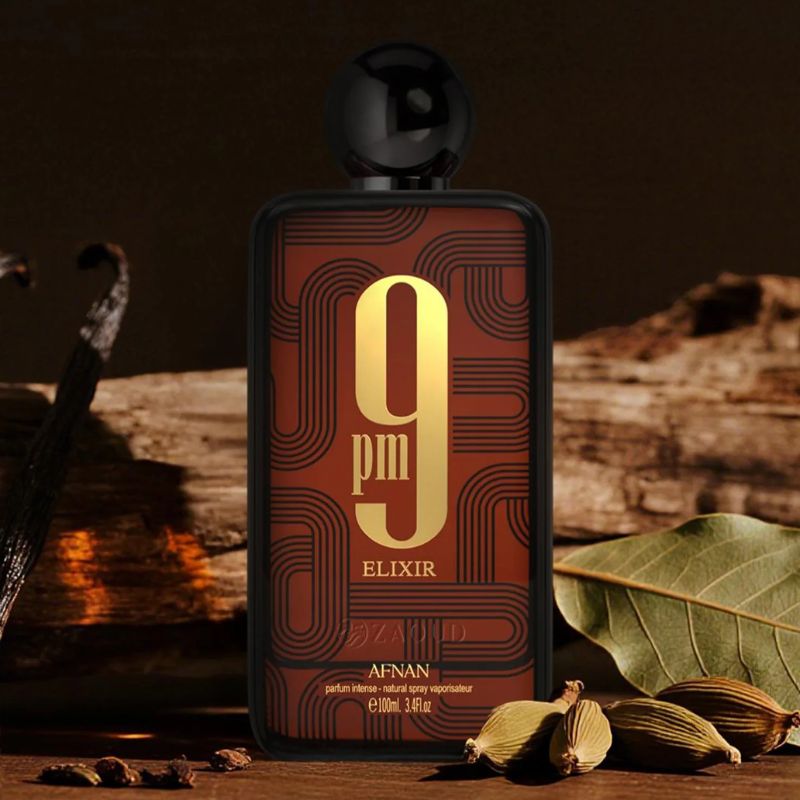 Afnan 9 PM Elixir — perfume unisex original en Colombia | Disfragancias