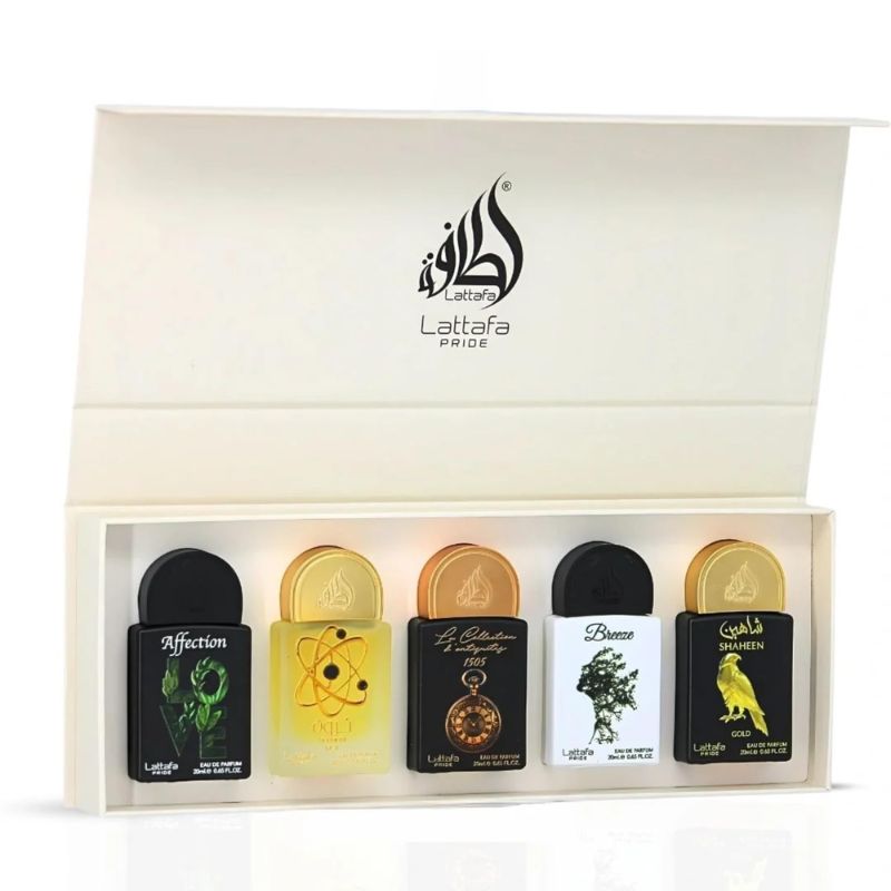 Lattafa Pride set 5x20ML #5 — perfume unisex original en Colombia | Disfragancias