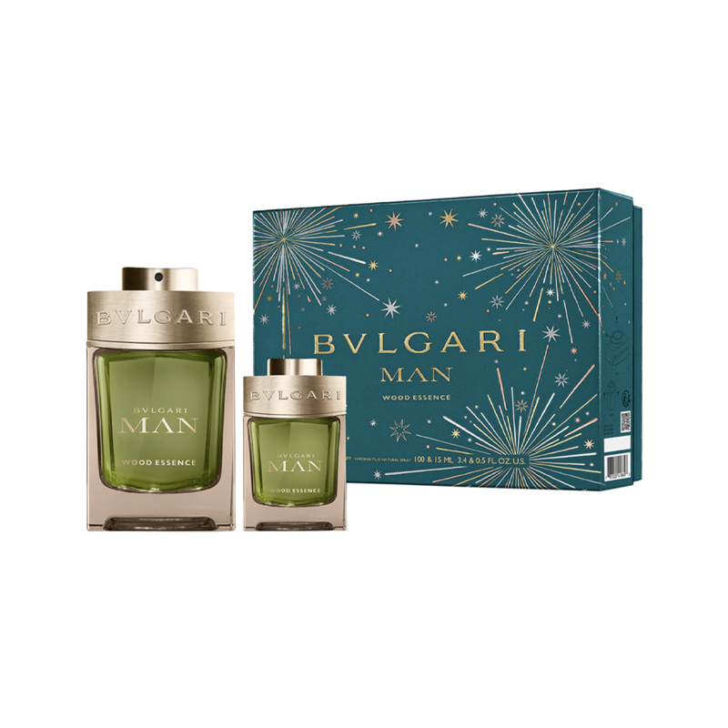 Bvlgari Wood Essence set de regalo — perfume hombre original en Colombia | Disfragancias