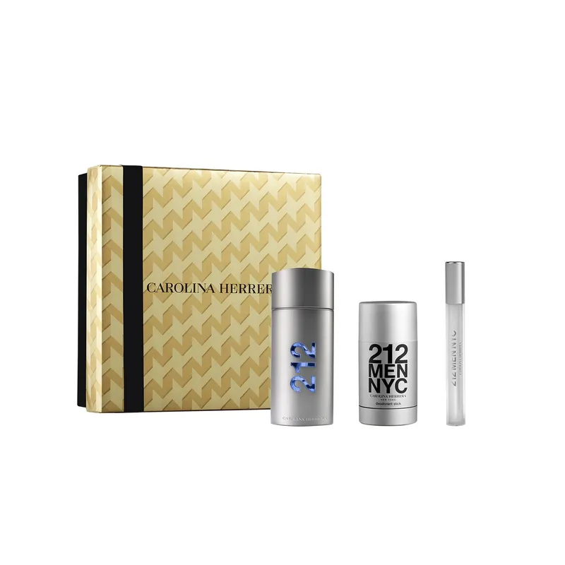 Carolina herrera 212 men NYC set de regalo