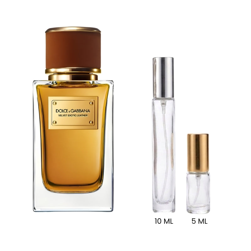 Dolce & Gabbana Velvet Exotic Leather