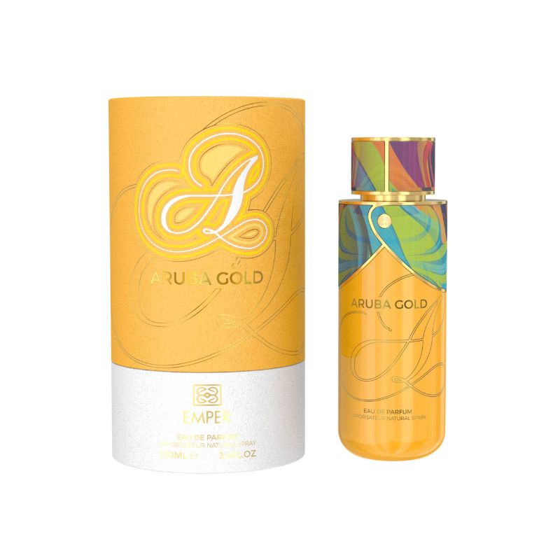 Emper Aruba Gold — perfume unisex original en Colombia | Disfragancias