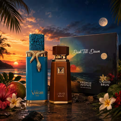 French Avenue Dusk Till Dawn ( Liquid Brun & Vulcan Feu ) - Set de Regalo