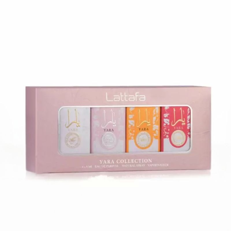 Lattafa Yara set de miniaturas — perfume mujer original en Colombia | Disfragancias