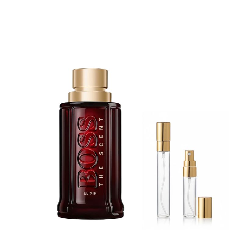Hugo Boss The Scent Elixir — perfume hombre original en Colombia | Disfragancias
