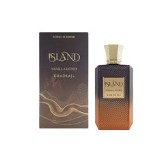 Khadlaj Island Vanilla Dunes — perfume hombre original en Colombia | Disfragancias