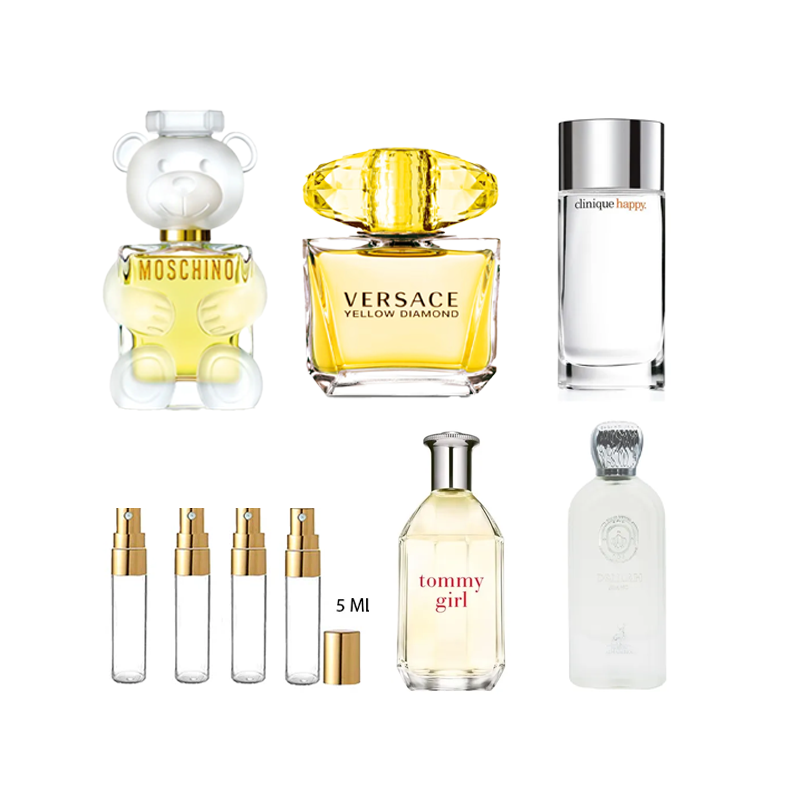 Kit de muestras de perfumes frescos y cítricos para Mamá
