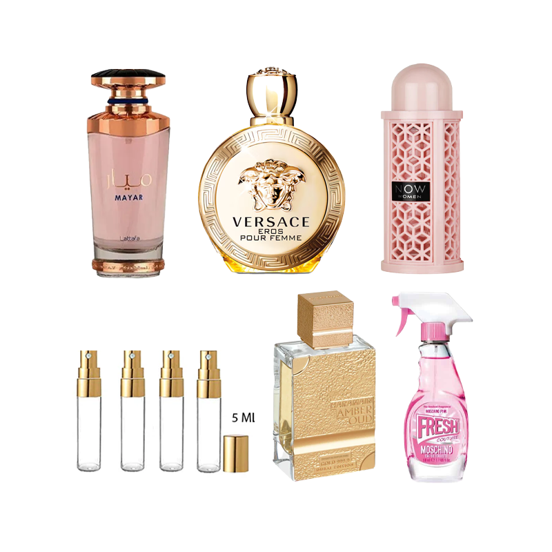 Kit de muestras de perfumes frutales y dulces para Mamá