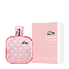 Lacoste L.12.12 Rose Sparkling — perfume mujer original en Colombia | Disfragancias