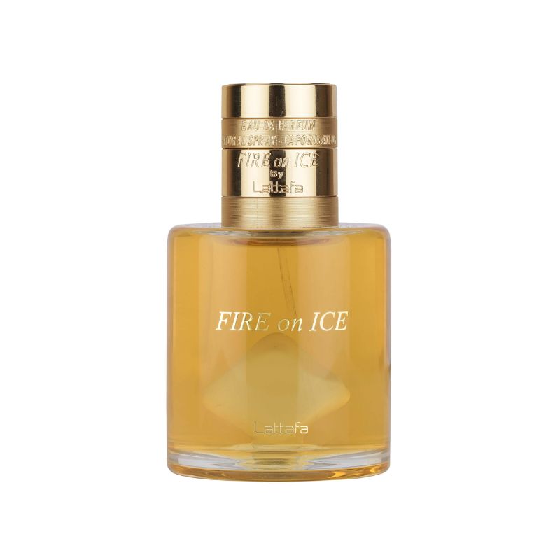 Lattafa Fire on Ice — perfume unisex original en Colombia | Disfragancias
