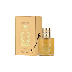 Lattafa Fire on Ice — perfume unisex original en Colombia | Disfragancias