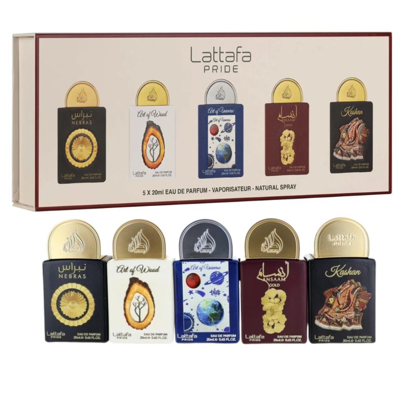 Lattafa Pride Discovery Set 5x20 ML #1 — perfume unisex original en Colombia | Disfragancias