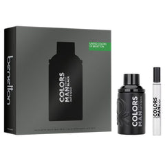 Benetton Colors Man Black Intenso Set de Regalo