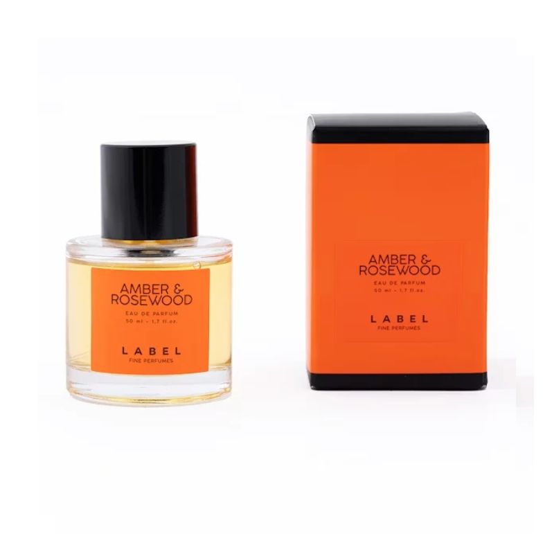 Maison label Amber & Rosewood — perfume mujer original en Colombia | Disfragancias