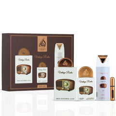 Lattafa Vintage radio set de regalo