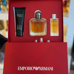 Giorgio armani stronger with you set de regalo