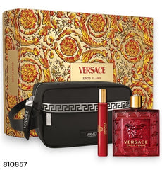Versace eros flame set de regalo — perfume hombre original en Colombia | Disfragancias