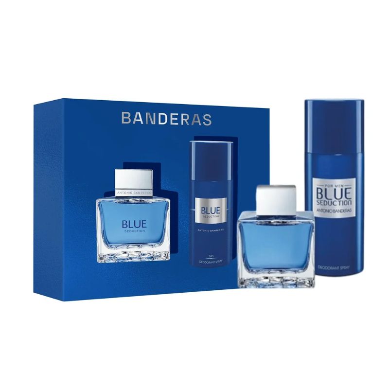 Antonio Banderas Blue Seduction masculino Set de Regalo