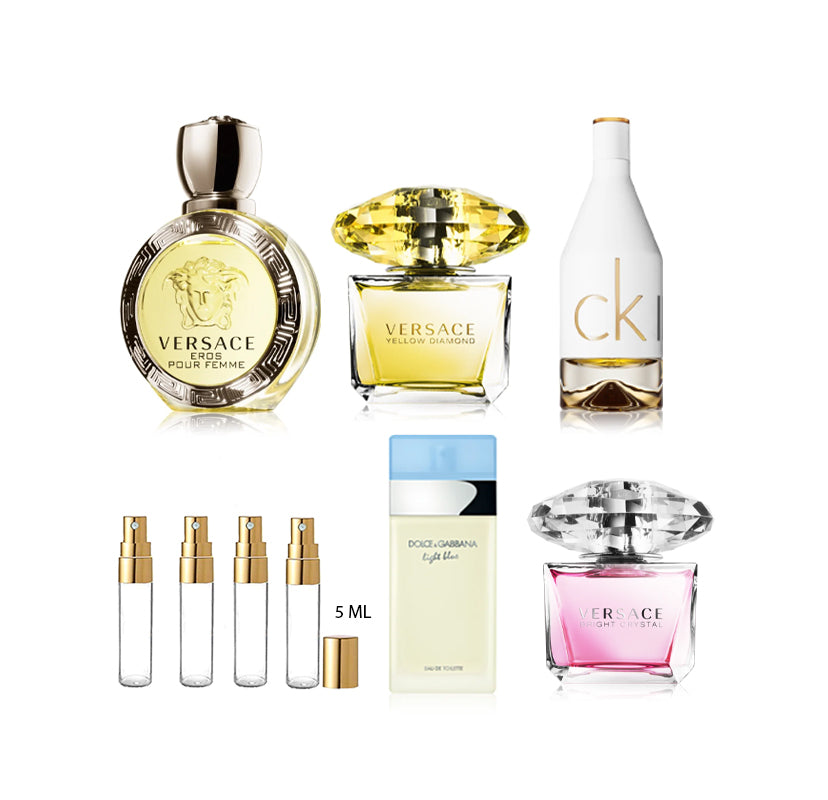 Kit de Muestras Perfumes de Diseñador Para Mamá