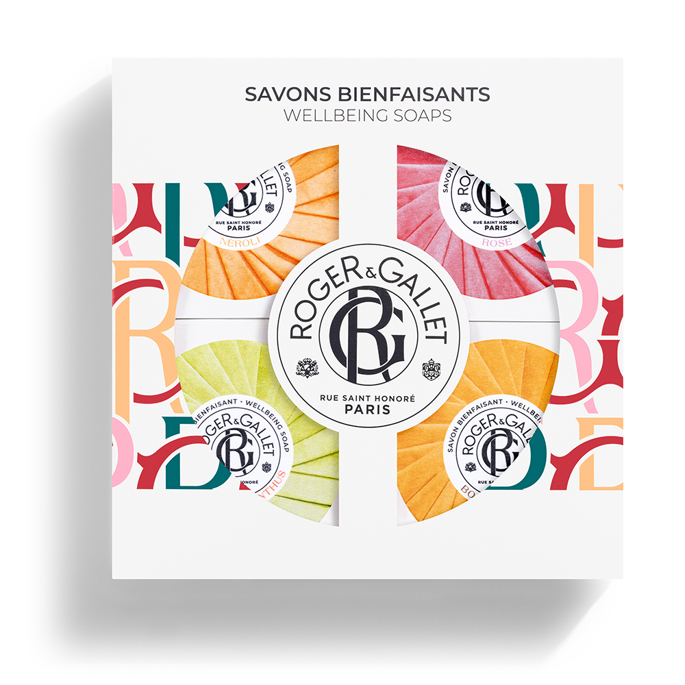 Roger Gallet set de jabones perfumados relajantes — perfume unisex original en Colombia | Disfragancias