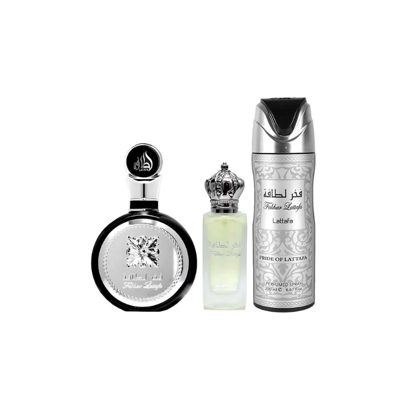 Lattafa Fakhar Black Set de Regalo | Perfume — Disfragancias