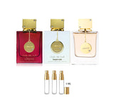 3 Perfumes de 5 ML